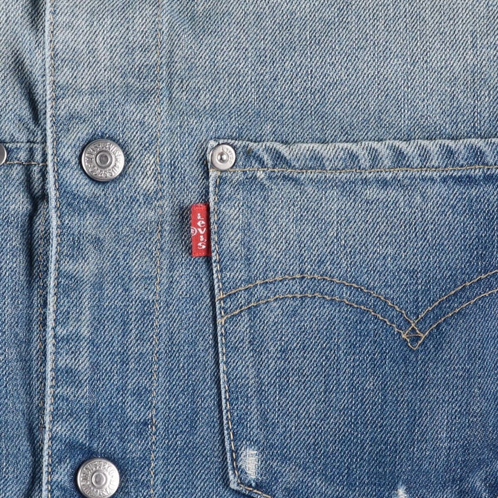 Levi's ENGINEERED Euro Model Denim Jacket (Men's Size M) cotton blue type Vintage Second Hand