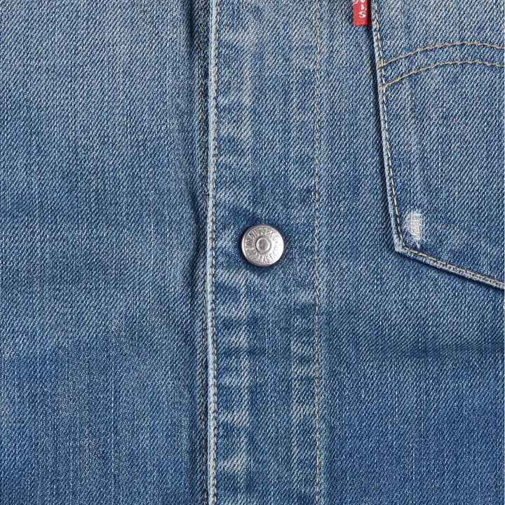 Levi's ENGINEERED Euro Model Denim Jacket (Men's Size M) cotton blue type Vintage Second Hand