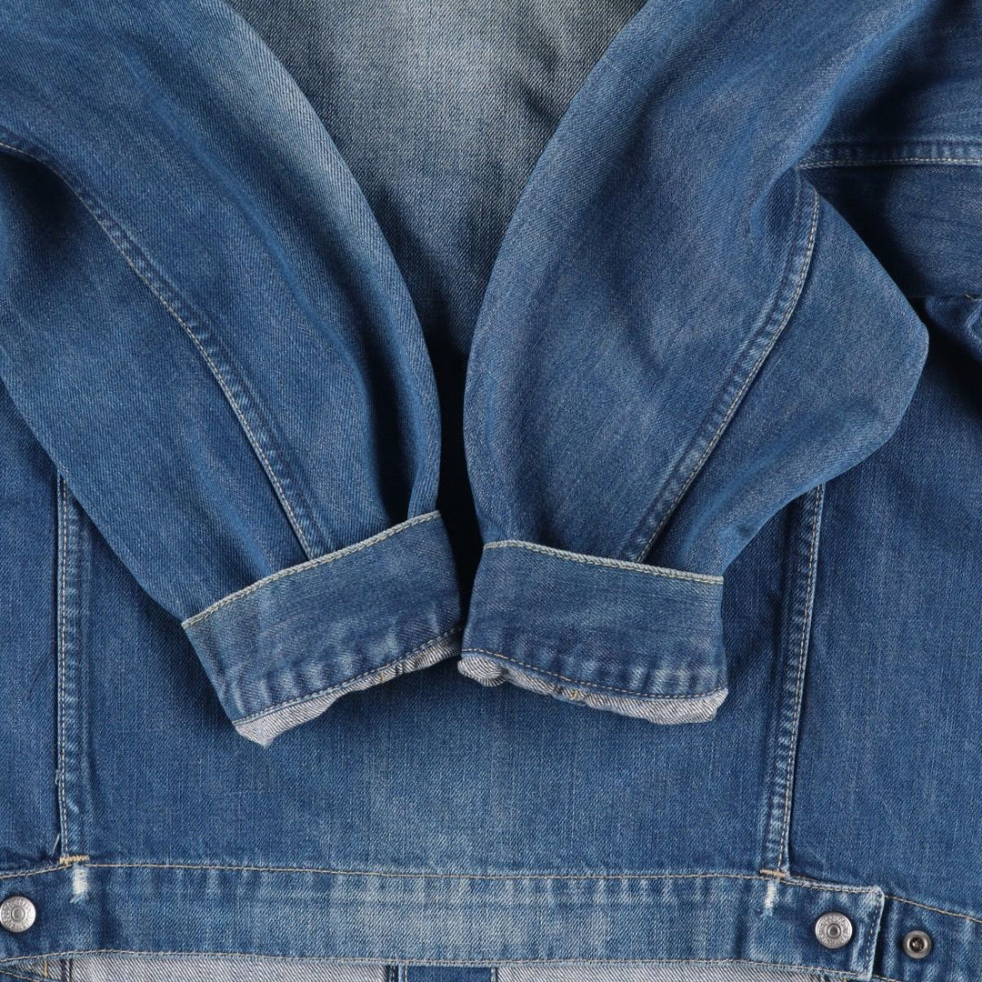 Levi's ENGINEERED Euro Model Denim Jacket (Men's Size M) cotton blue type Vintage Second Hand