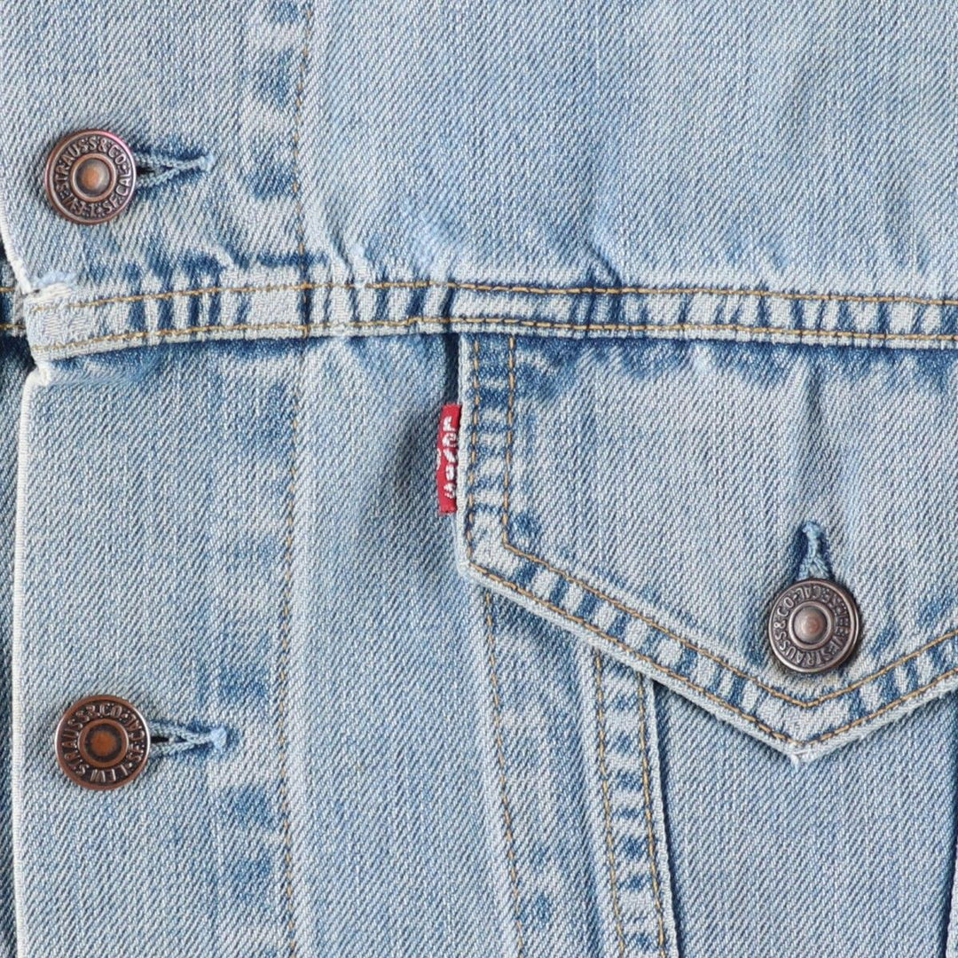 Levi's Euro Model Denim Jacket, G-Jean, Men's Size L cotton blue type Vintage Second Hand