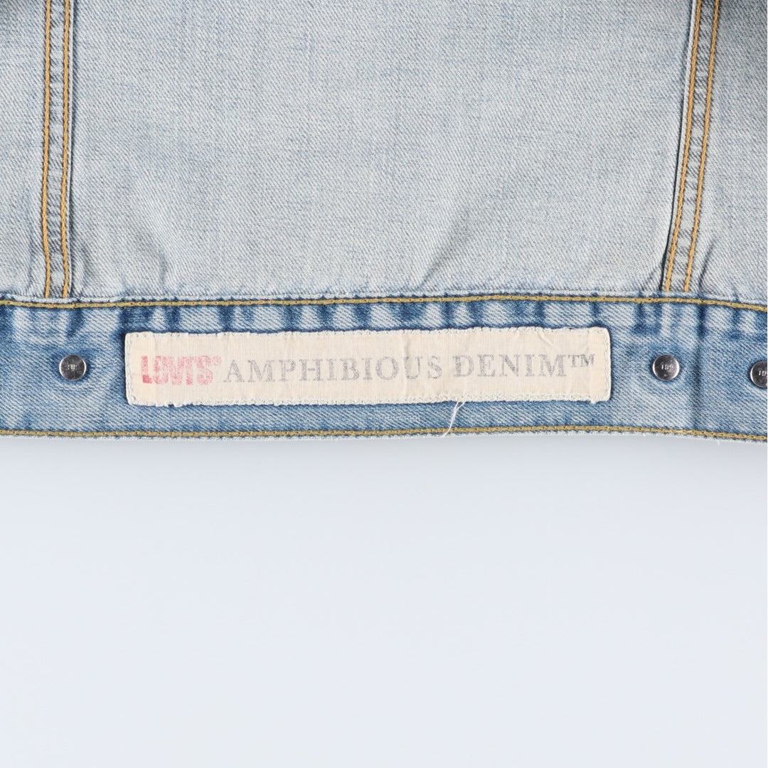 Levi's Euro Model Denim Jacket, G-Jean, Men's Size L cotton blue type Vintage Second Hand