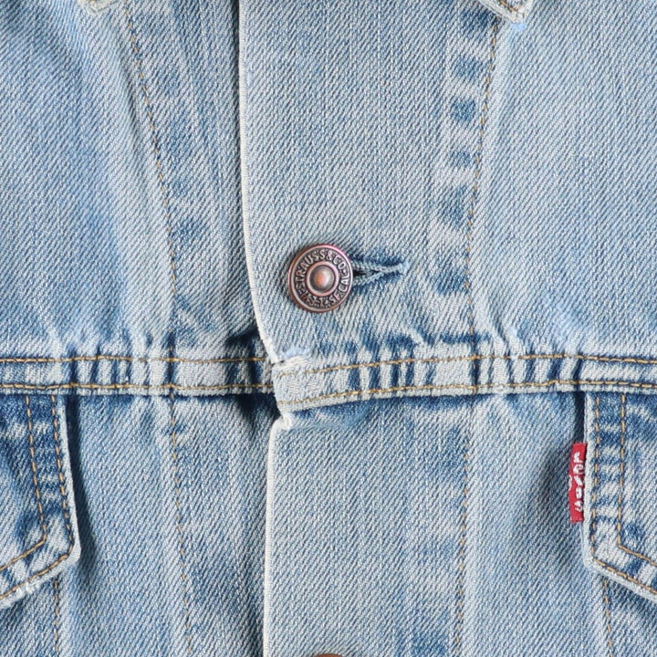Levi's Euro Model Denim Jacket, G-Jean, Men's Size L cotton blue type Vintage Second Hand