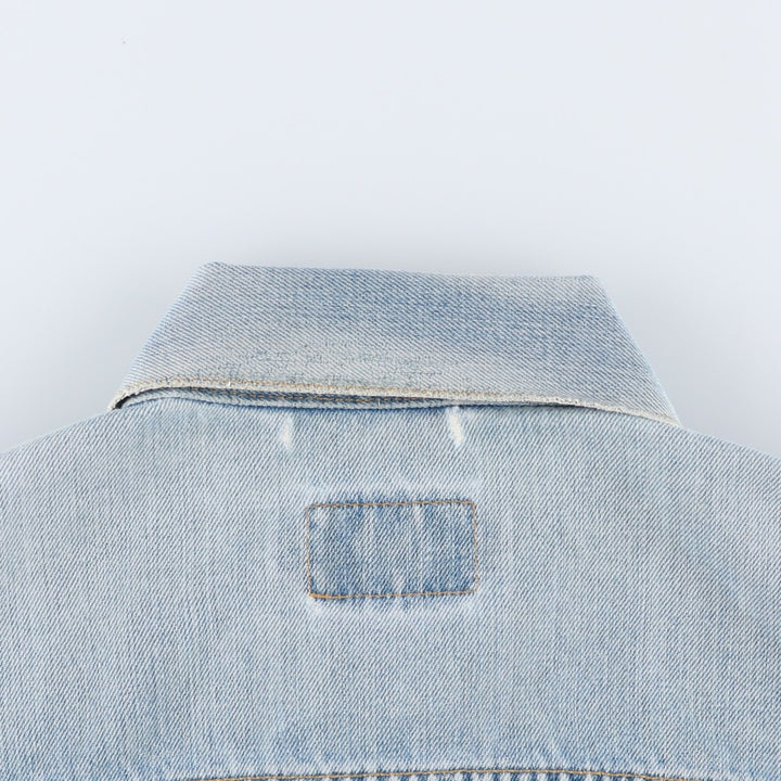 Levi's Euro Model Denim Jacket, G-Jean, Men's Size L cotton blue type Vintage Second Hand