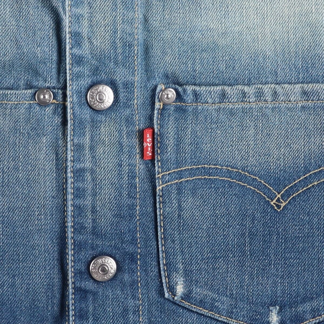 Levi's ENGINEERED Euro Model Denim Jacket (Men's Size S) cotton blue type Vintage Second Hand