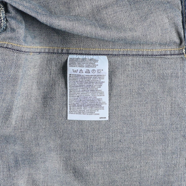 Levi's ENGINEERED Euro Model Denim Jacket (Men's Size S) cotton blue type Vintage Second Hand
