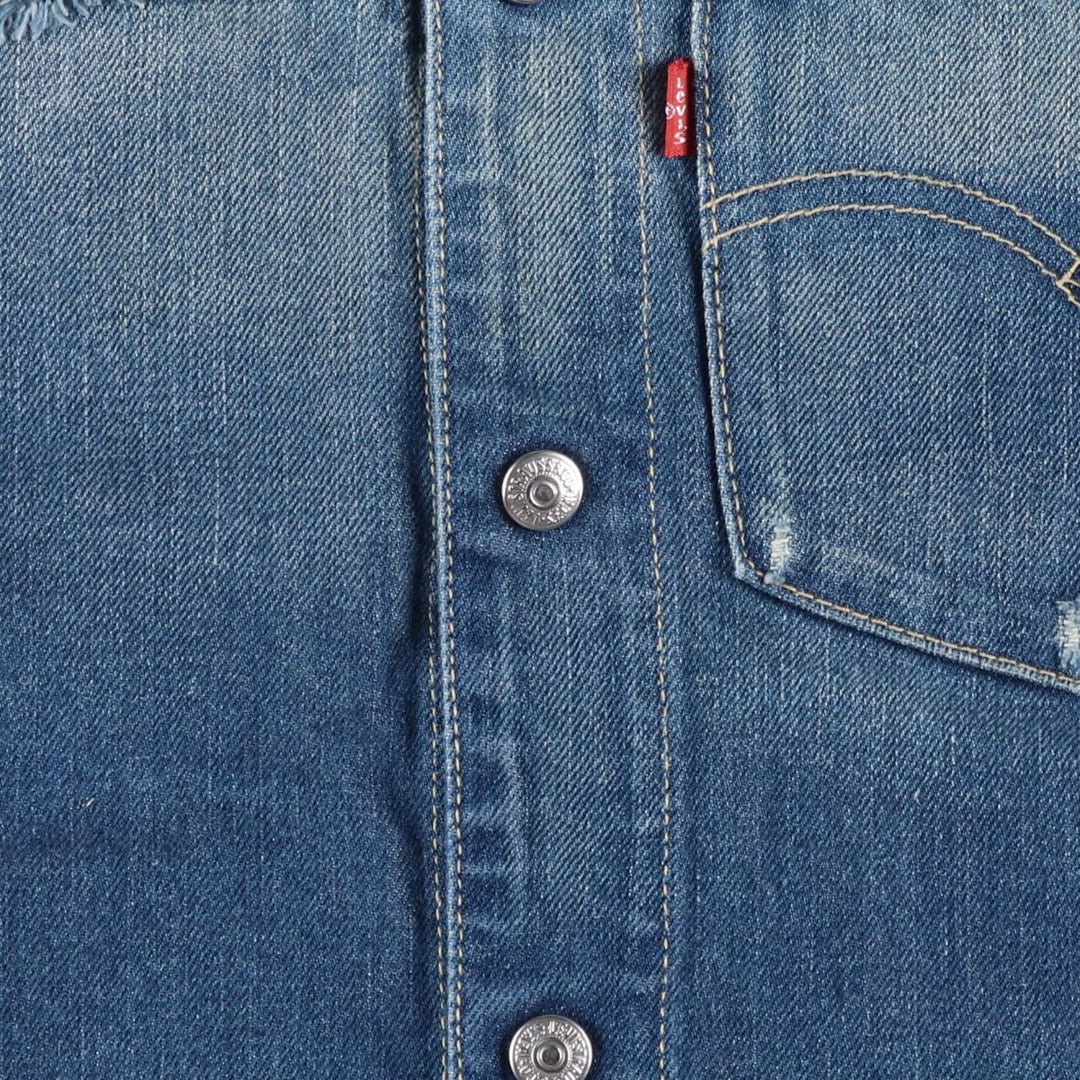 Levi's ENGINEERED Euro Model Denim Jacket (Men's Size S) cotton blue type Vintage Second Hand