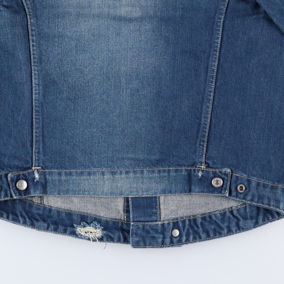 Levi's ENGINEERED Euro Model Denim Jacket (Men's Size S) cotton blue type Vintage Second Hand