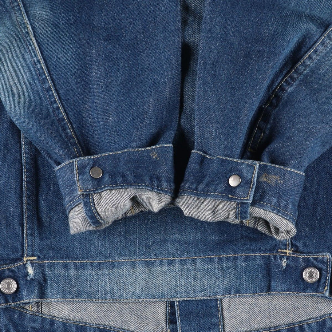 Levi's ENGINEERED Euro Model Denim Jacket (Men's Size S) cotton blue type Vintage Second Hand
