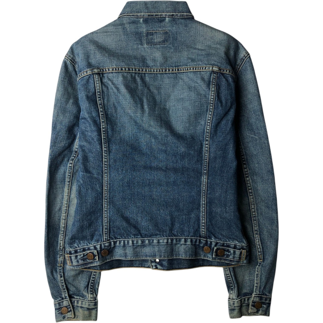 2000'S Levi's 70590-0460 Euro Model Denim Jacket (Men's Size L) cotton blue type Vintage Second Hand