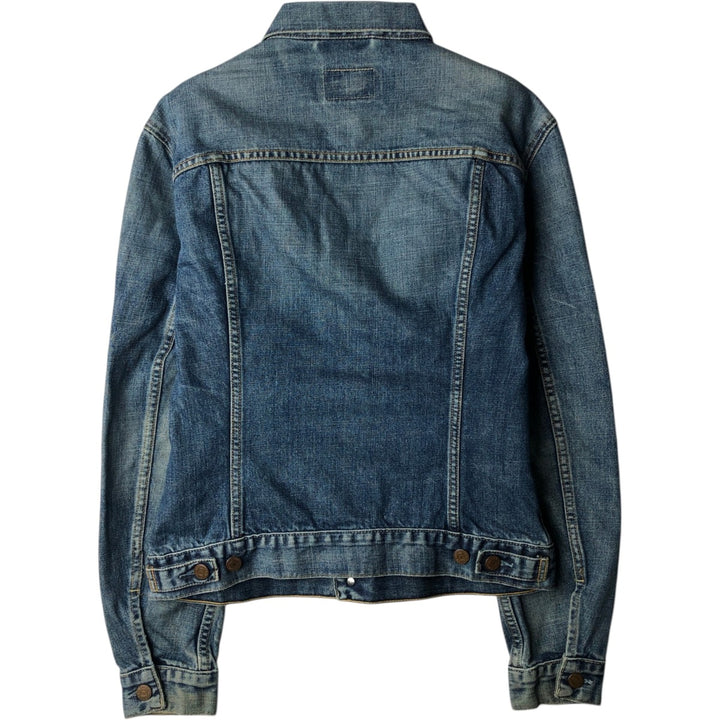 2000'S Levi's 70590-0460 Euro Model Denim Jacket (Men's Size L) cotton blue type Vintage Second Hand