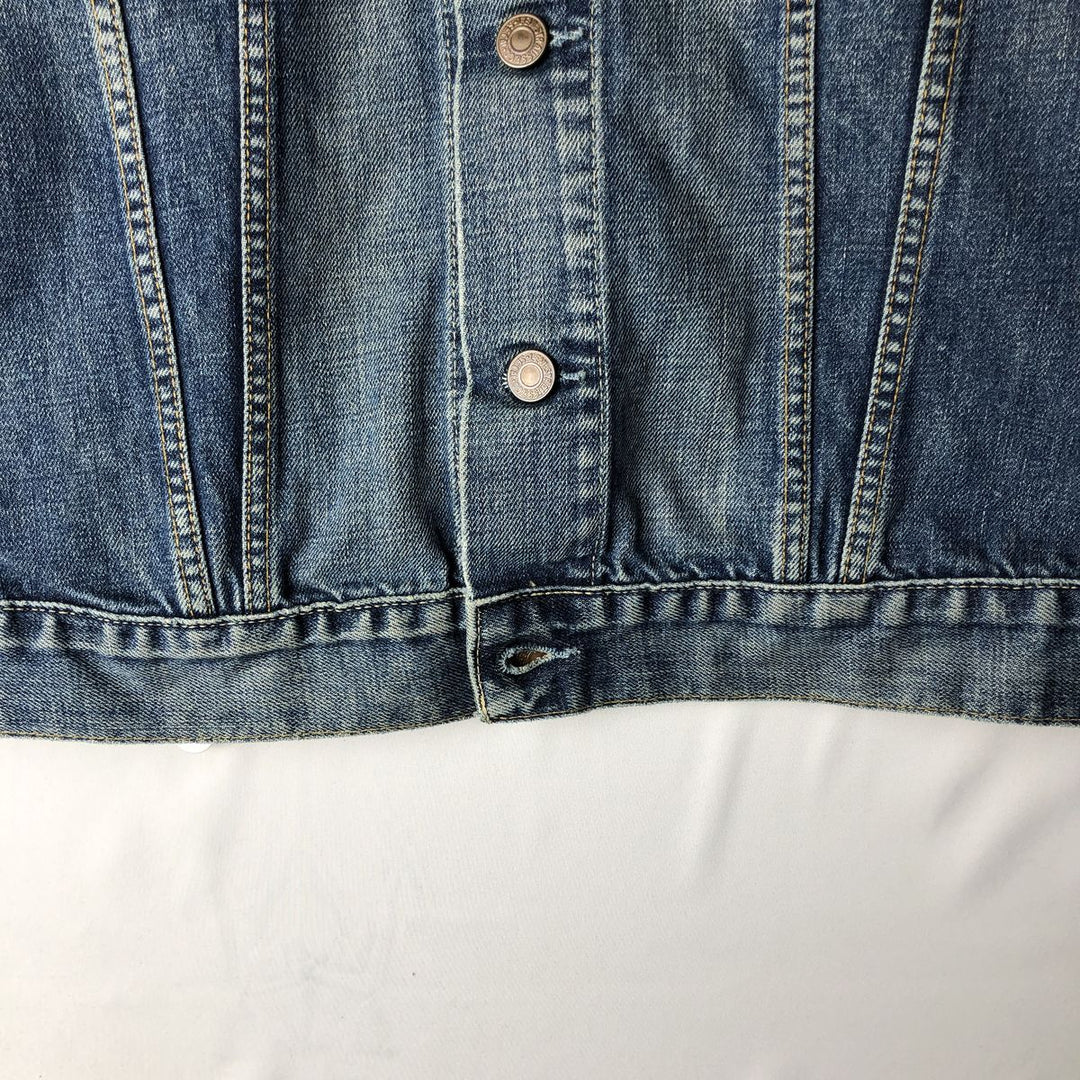 2000'S Levi's 70590-0460 Euro Model Denim Jacket (Men's Size L) cotton blue type Vintage Second Hand