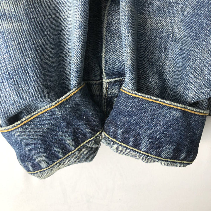 2000'S Levi's 70590-0460 Euro Model Denim Jacket (Men's Size L) cotton blue type Vintage Second Hand