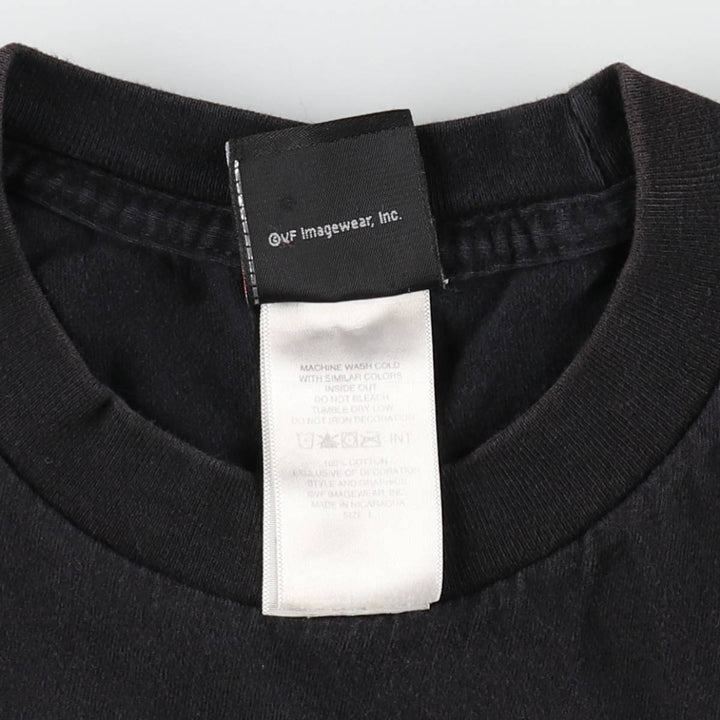 Harley-Davidson Cut-Off Motorcycle Bike T-Shirt, Men's Size L (approx.) cotton black type Vintage Second Hand