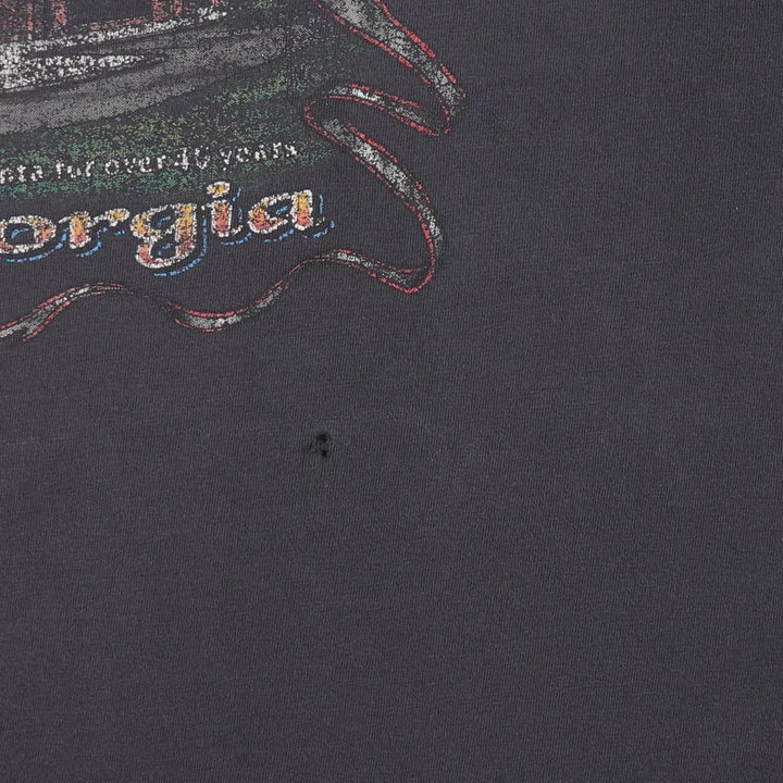 Harley-Davidson Motorcycle T-Shirt, Size 2X-LARGE (Men's XXL equivalent) cotton black type Vintage Second Hand