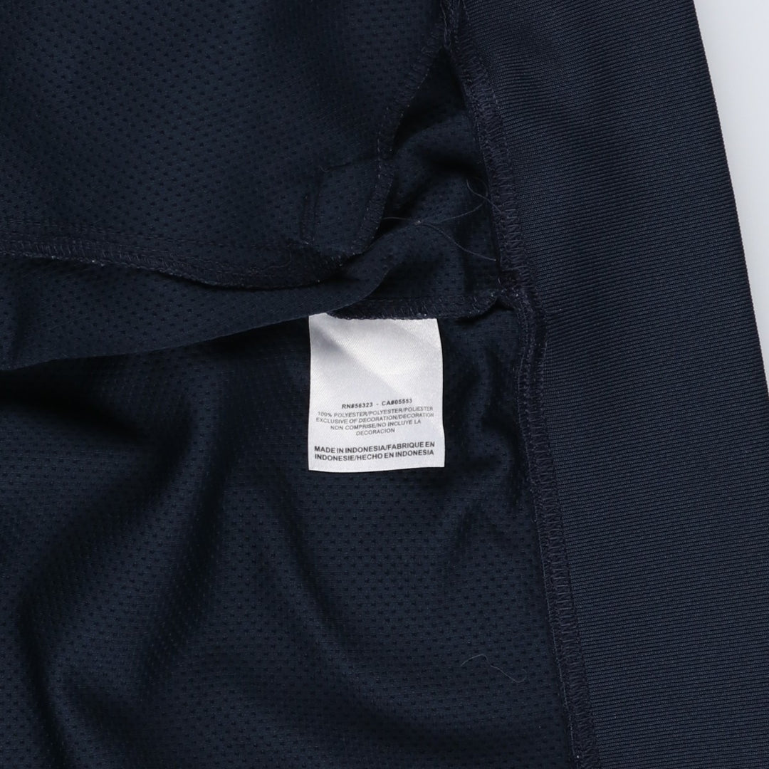 2000'S Nike The Athletic Dept. Track Jacket, Men's Size XL polyester navy blue type Vintage Second Hand