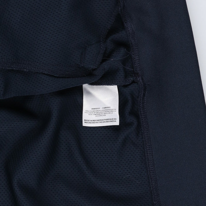 2000'S Nike The Athletic Dept. Track Jacket, Men's Size XL polyester navy blue type Vintage Second Hand