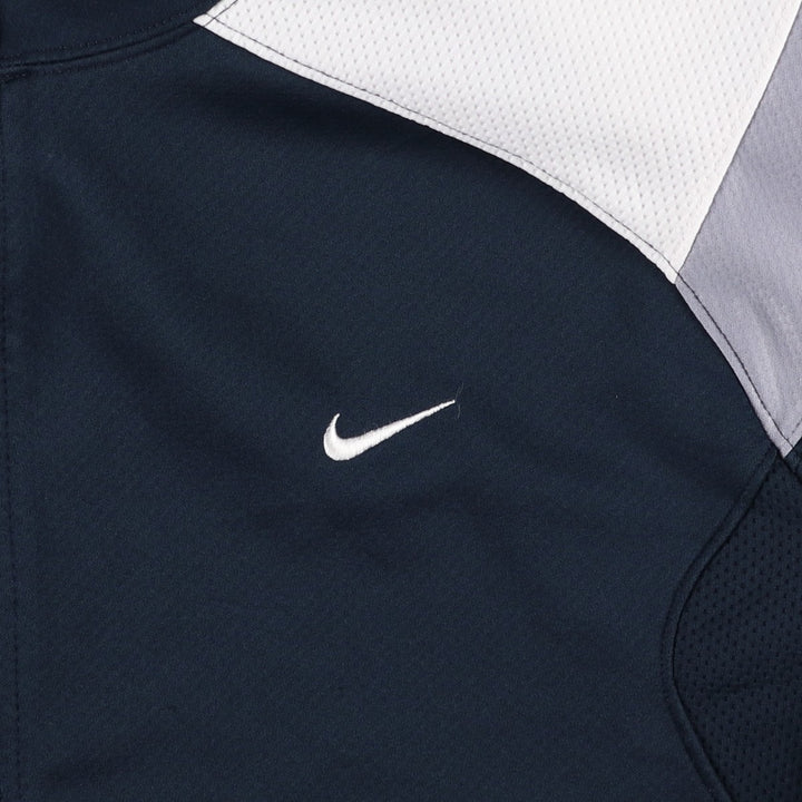2000'S Nike The Athletic Dept. Track Jacket, Men's Size XL polyester navy blue type Vintage Second Hand