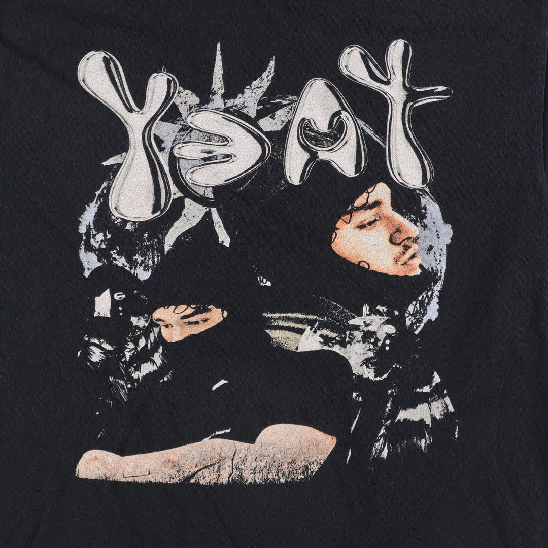 Gildan YEAT Rap T-Shirt, Men's Size M (equivalent) cotton black type Vintage Second Hand