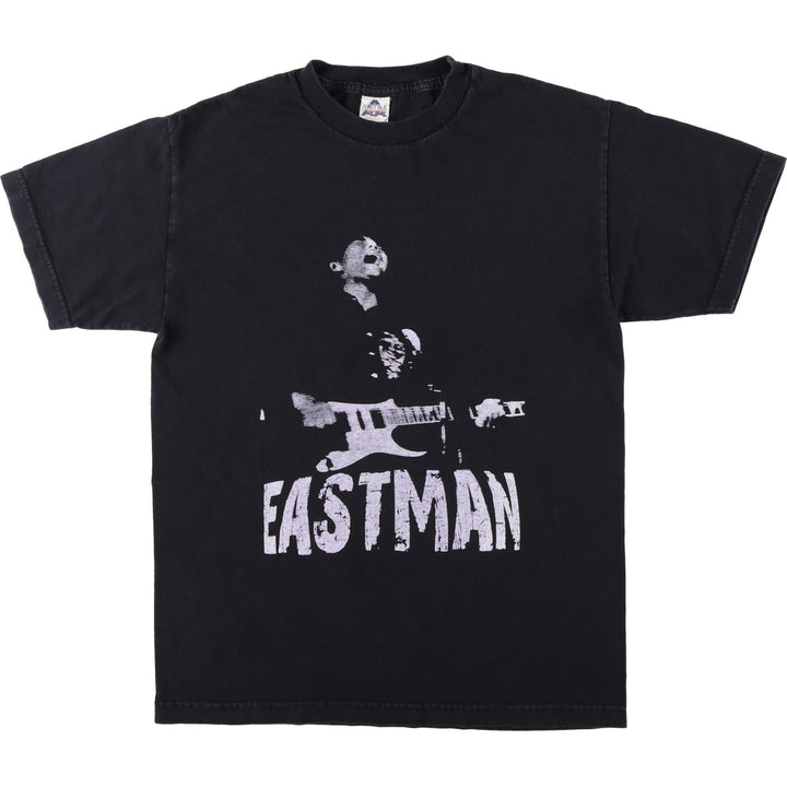 ALSTYLE EASTMAN Advertising T-shirt, Men's Size M (equivalent) cotton black type Vintage Second Hand