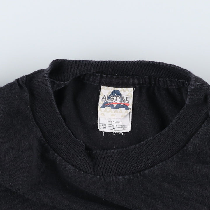 ALSTYLE EASTMAN Advertising T-shirt, Men's Size M (equivalent) cotton black type Vintage Second Hand