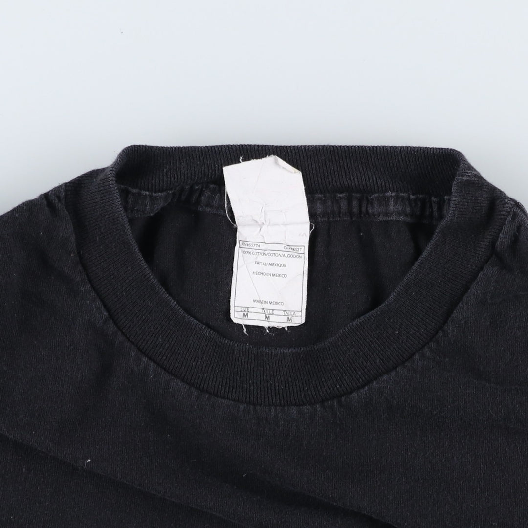 ALSTYLE EASTMAN Advertising T-shirt, Men's Size M (equivalent) cotton black type Vintage Second Hand