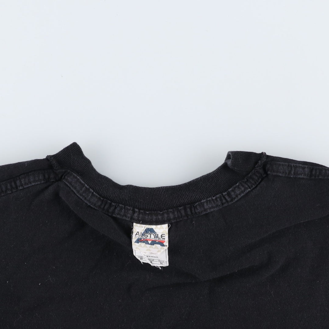 ALSTYLE EASTMAN Advertising T-shirt, Men's Size M (equivalent) cotton black type Vintage Second Hand