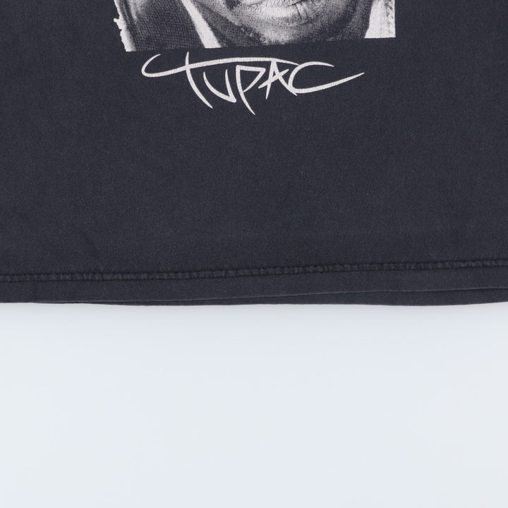 2pac Tank Top, Men's Size M (approx.) unclear black type Vintage Second Hand