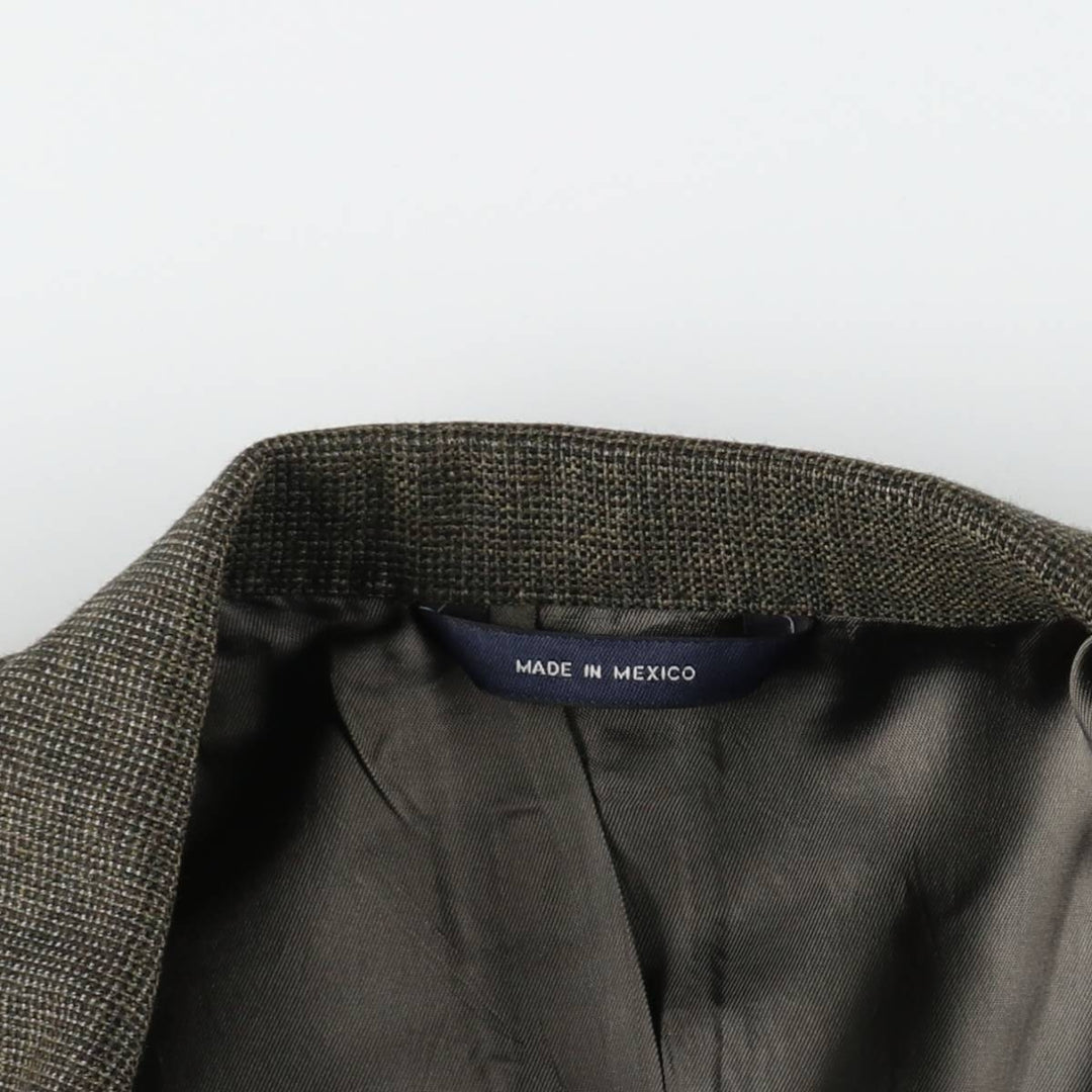 Brooks Brothers wool tailored jacket, men's size M (approx.) wool Khaki type Vintage Second Hand