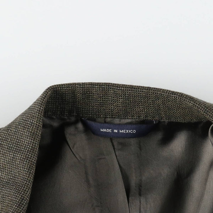 Brooks Brothers wool tailored jacket, men's size M (approx.) wool Khaki type Vintage Second Hand