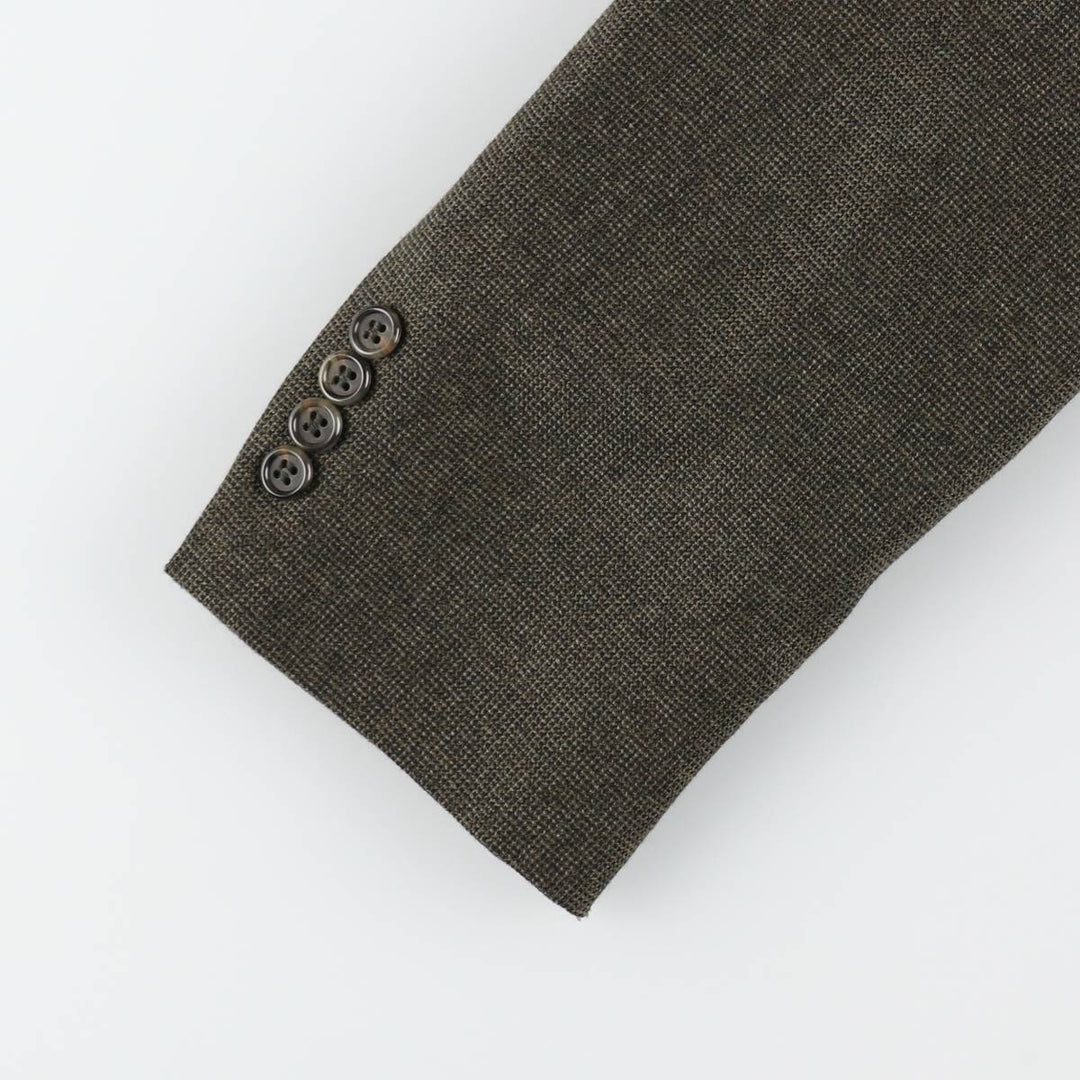 Brooks Brothers wool tailored jacket, men's size M (approx.) wool Khaki type Vintage Second Hand