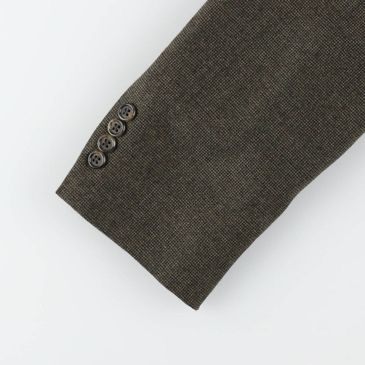 Brooks Brothers wool tailored jacket, men's size M (approx.) wool Khaki type Vintage Second Hand
