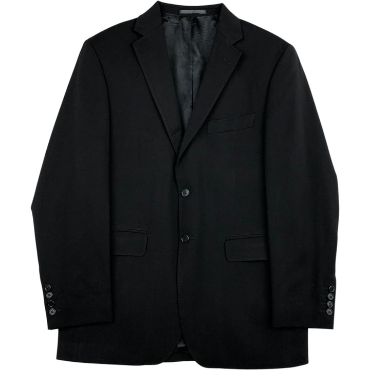 Pierre Cardin wool tailored jacket, men's size L wool black type Vintage Second Hand