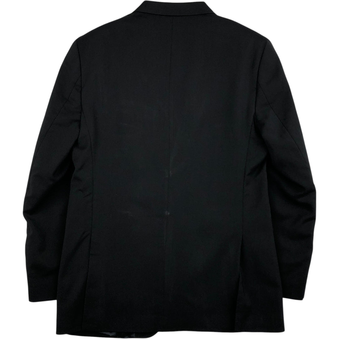 Pierre Cardin wool tailored jacket, men's size L wool black type Vintage Second Hand