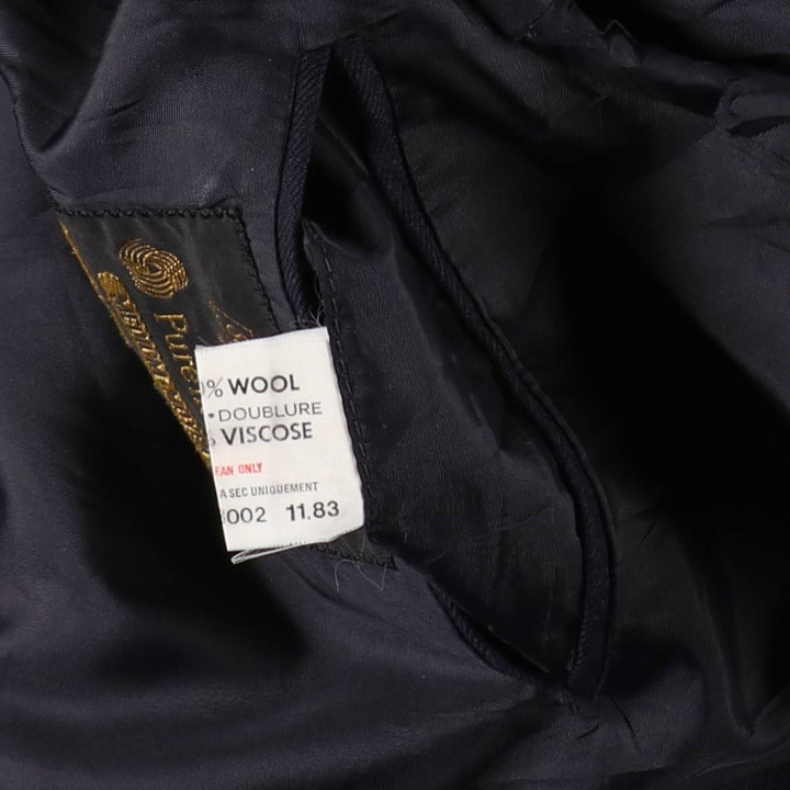 St.Michael navy blazer, tailored jacket, men's size L equivalent. wool navy blue type Vintage Second Hand