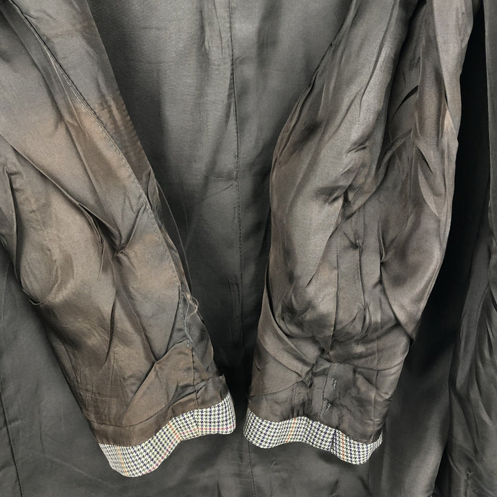 St. Michael Gun Club Check Wool Tailored Jacket, Men's Size M (approx.) wool Beige type Vintage Second Hand