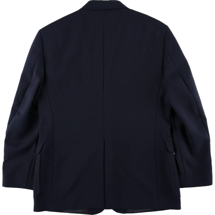 Haggar Imperial Navy Blazer Tailored Jacket, Made in USA, Men's Size M (approx.) unclear navy blue type Vintage Second Hand