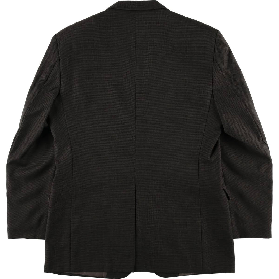Daniel Gray houndstooth pattern wool tailored jacket, men's size M. wool black type Vintage Second Hand
