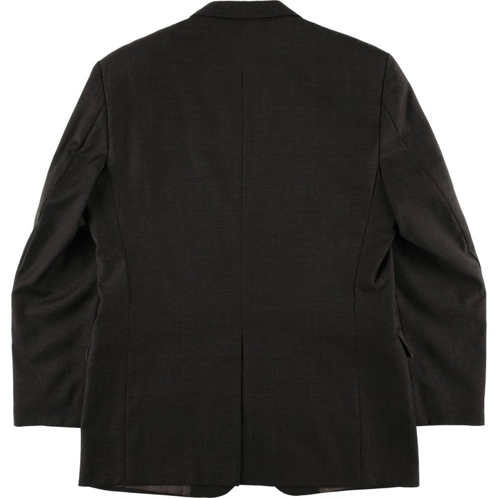 Daniel Gray houndstooth pattern wool tailored jacket, men's size M. wool black type Vintage Second Hand