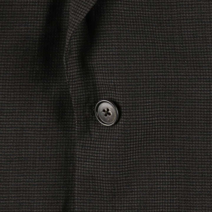 Daniel Gray houndstooth pattern wool tailored jacket, men's size M. wool black type Vintage Second Hand