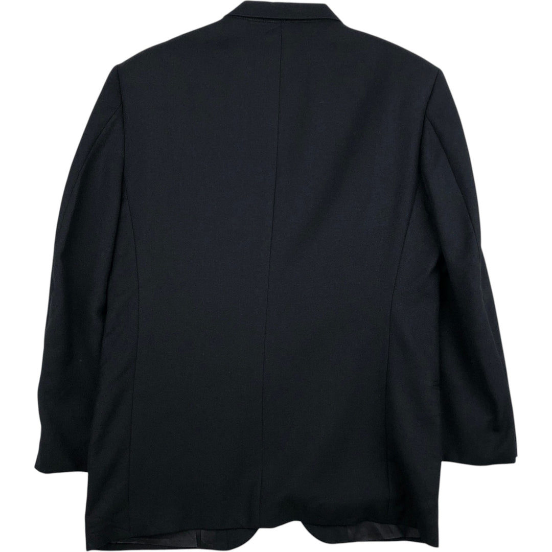 Perry Ellis Portfolio wool tailored jacket, made in the USA, men's size M equivalent. wool black type Vintage Second Hand