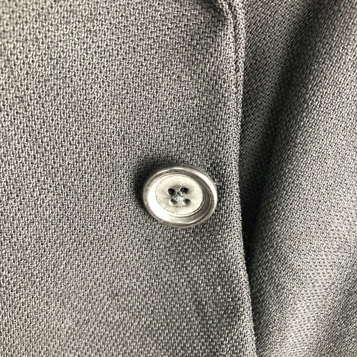 Perry Ellis Portfolio wool tailored jacket, made in the USA, men's size M equivalent. wool black type Vintage Second Hand