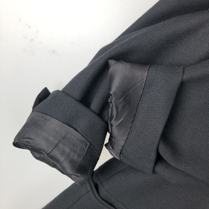Perry Ellis Portfolio wool tailored jacket, made in the USA, men's size M equivalent. wool black type Vintage Second Hand