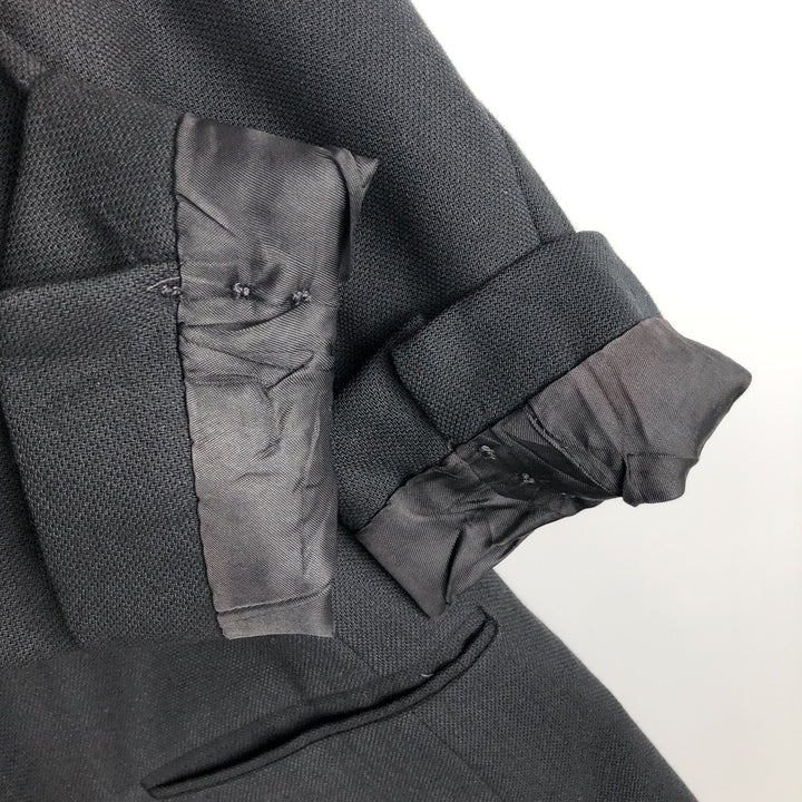 Perry Ellis Portfolio wool tailored jacket, made in the USA, men's size M equivalent. wool black type Vintage Second Hand