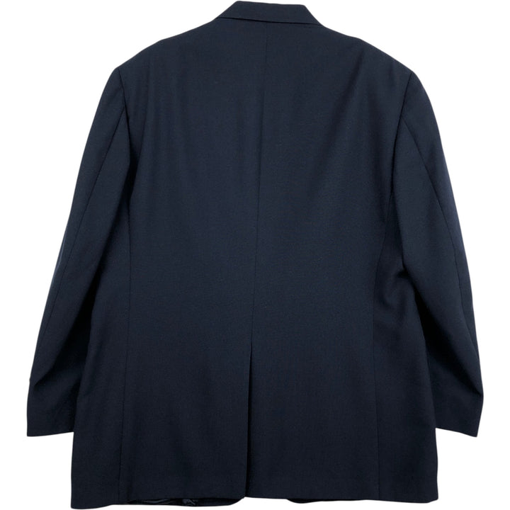 Palm Beach Navy Blazer, Tailored Jacket, Made in USA, Men's Size L unclear navy blue type Vintage Second Hand