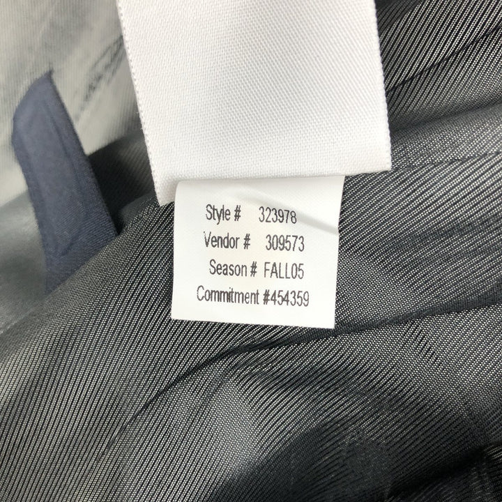 2000'S Banana Republic Stripe Pattern Cotton Tailored Jacket, Men's Size M (approx.) cotton black type Vintage Second Hand