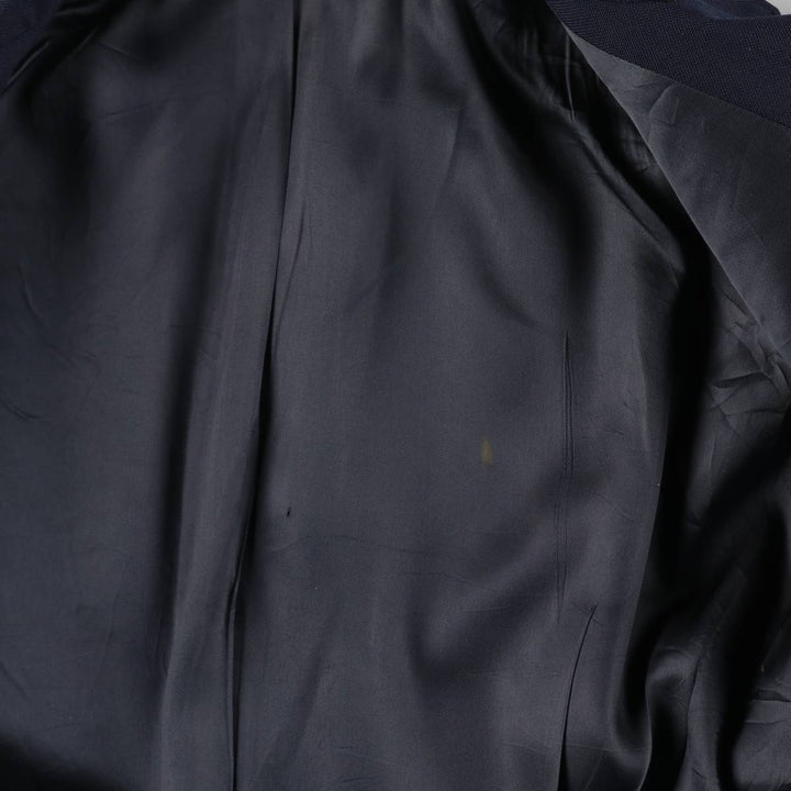 Deansgate Navy Blazer Tailored Jacket, Made in USA, Men's Size L (approx.) unclear navy blue type Vintage Second Hand