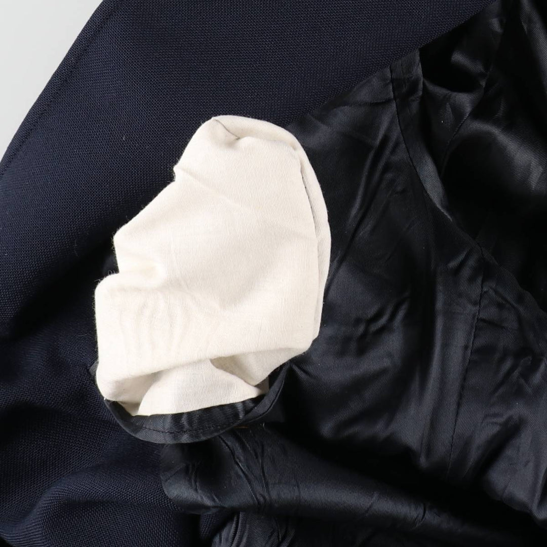 Deansgate Navy Blazer Tailored Jacket, Made in USA, Men's Size L (approx.) unclear navy blue type Vintage Second Hand