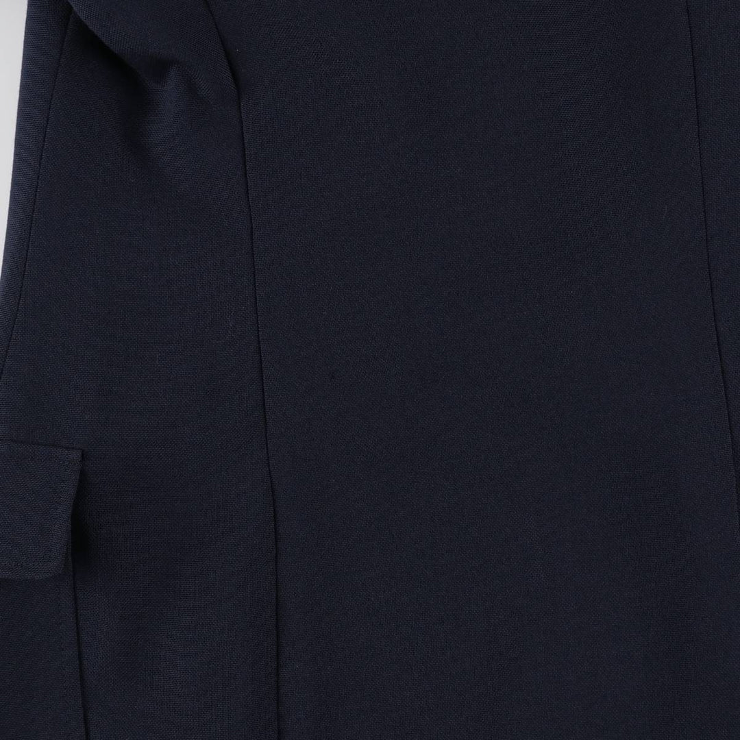 Deansgate Navy Blazer Tailored Jacket, Made in USA, Men's Size L (approx.) unclear navy blue type Vintage Second Hand