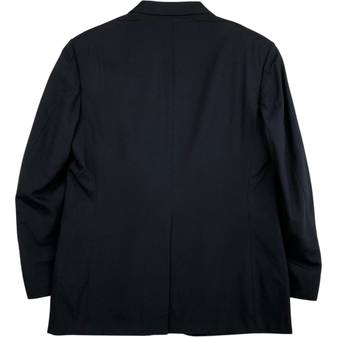 Christian Brooks Navy Blazer Tailored Jacket, Made in USA, Men's Size L (approx.) unclear navy blue type Vintage Second Hand