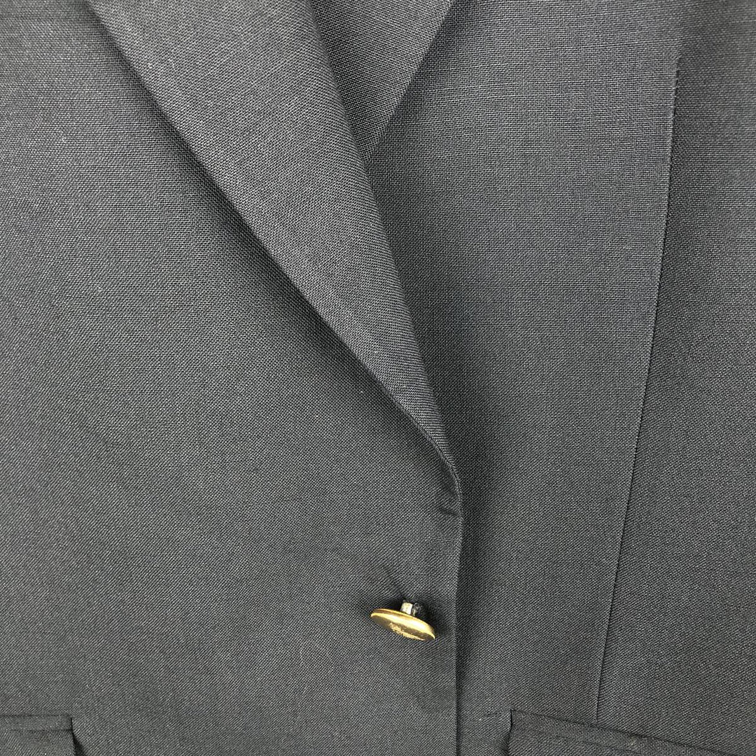 Christian Brooks Navy Blazer Tailored Jacket, Made in USA, Men's Size L (approx.) unclear navy blue type Vintage Second Hand